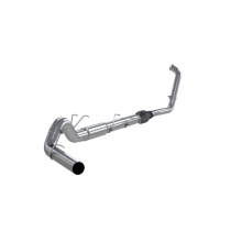2003-2007 F-250/350 6.0L EC/CC 5'' Turbo-Back Sportavgassystem (OEM Katalysator) Sidoutblås AL MBRP